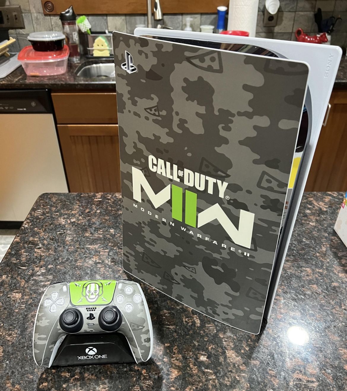 PlayStation5 Console & Controller - Little Caesars x CoD x Mtn Dew Collab