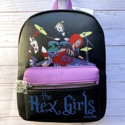 hex girls mini backpack Bonnie Plush ITA Fans of The Cheetah Girls will love the Loungefly Mini Backpack—a compact Bioworld Scooby-Doo Hex Girls Mini