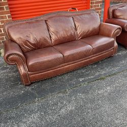 Leather Couch Set 