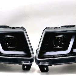 HEADLIGHTS FOR 2011-2013 JEEP GRAND CHEROKEE LED