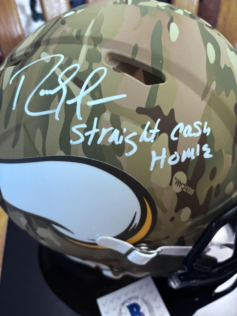 Authentic camo Full Size Viiking's Helmet