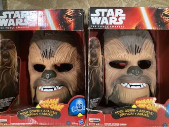 2 Pieces Of Star Wars The Force Awaken Asking $100. Both