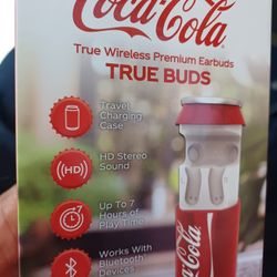 COCA-COLA TRUE WIRELESS PREMIUM EARBUDS
