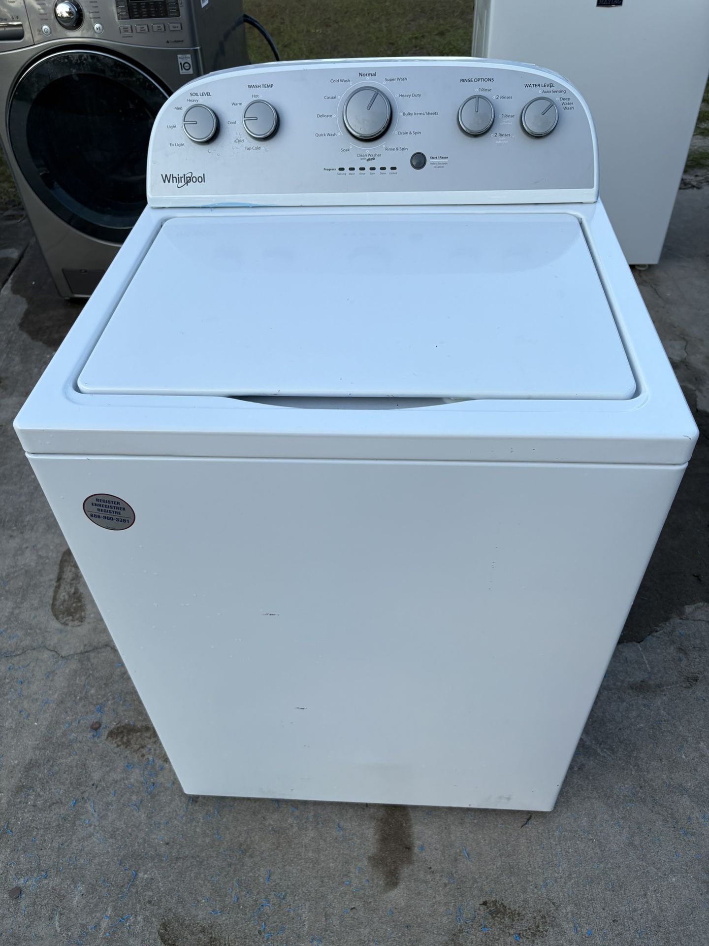 Whirlpool Washer Works Great -30 DAY WARRANTY (same Day Delivery Available)