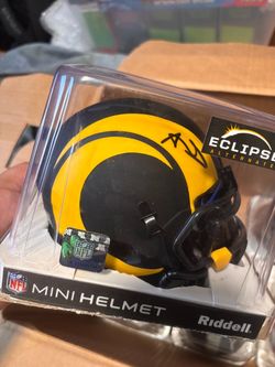 LA Rams Eclipse Alternate NFL Mini Helmet