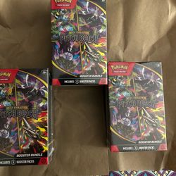 Pokemon Pitch Black booster bundle