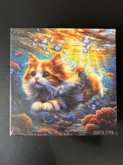 Bboldin: Underwater Kitty Puzzle 1000 Piece New Sealed
