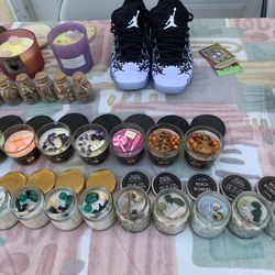 CANDLES, Handmade Soy, Crystals