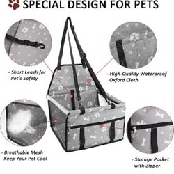 Car Seat Booster for Dog 