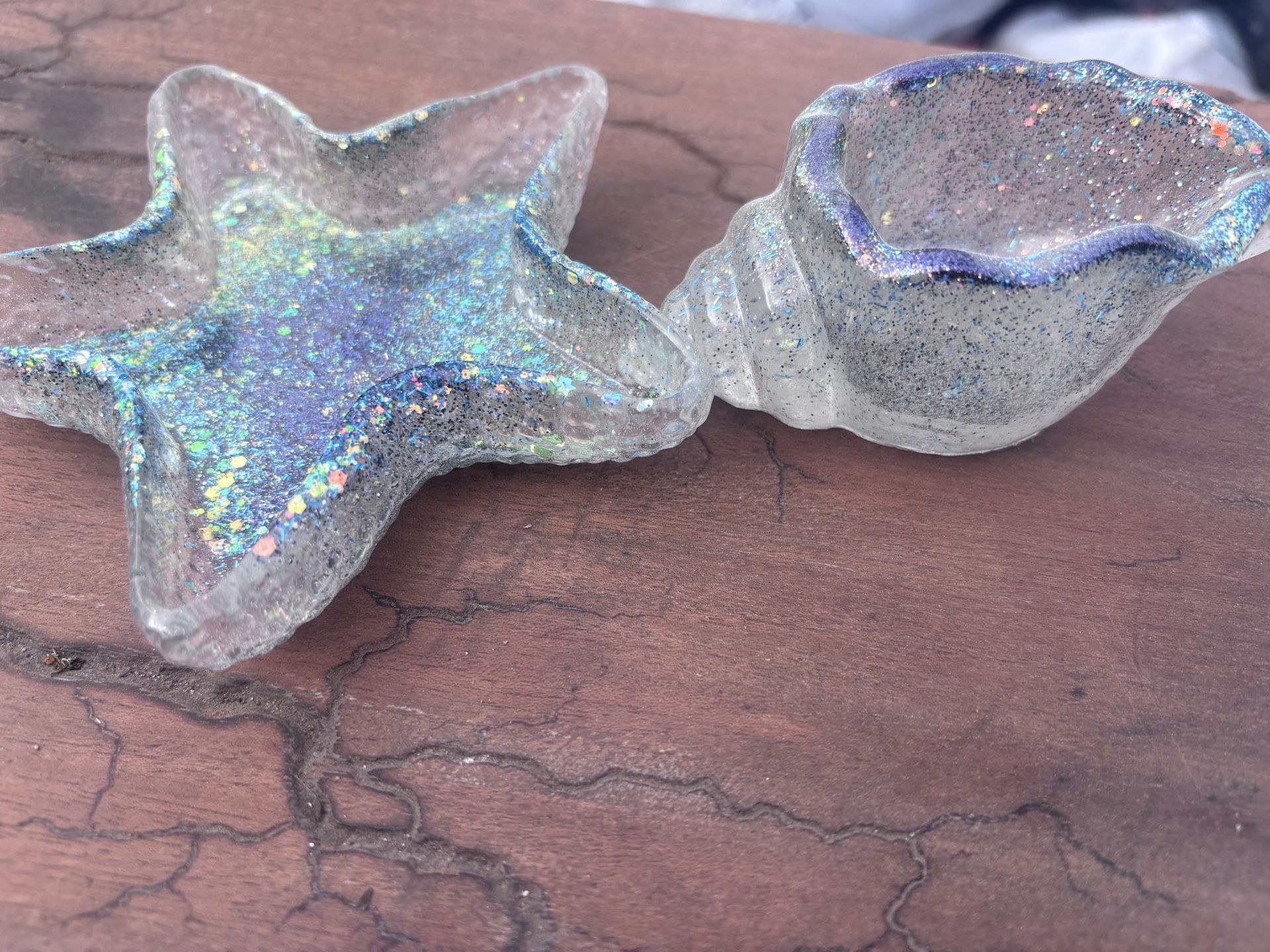Handmade Resin Trinket Dishes