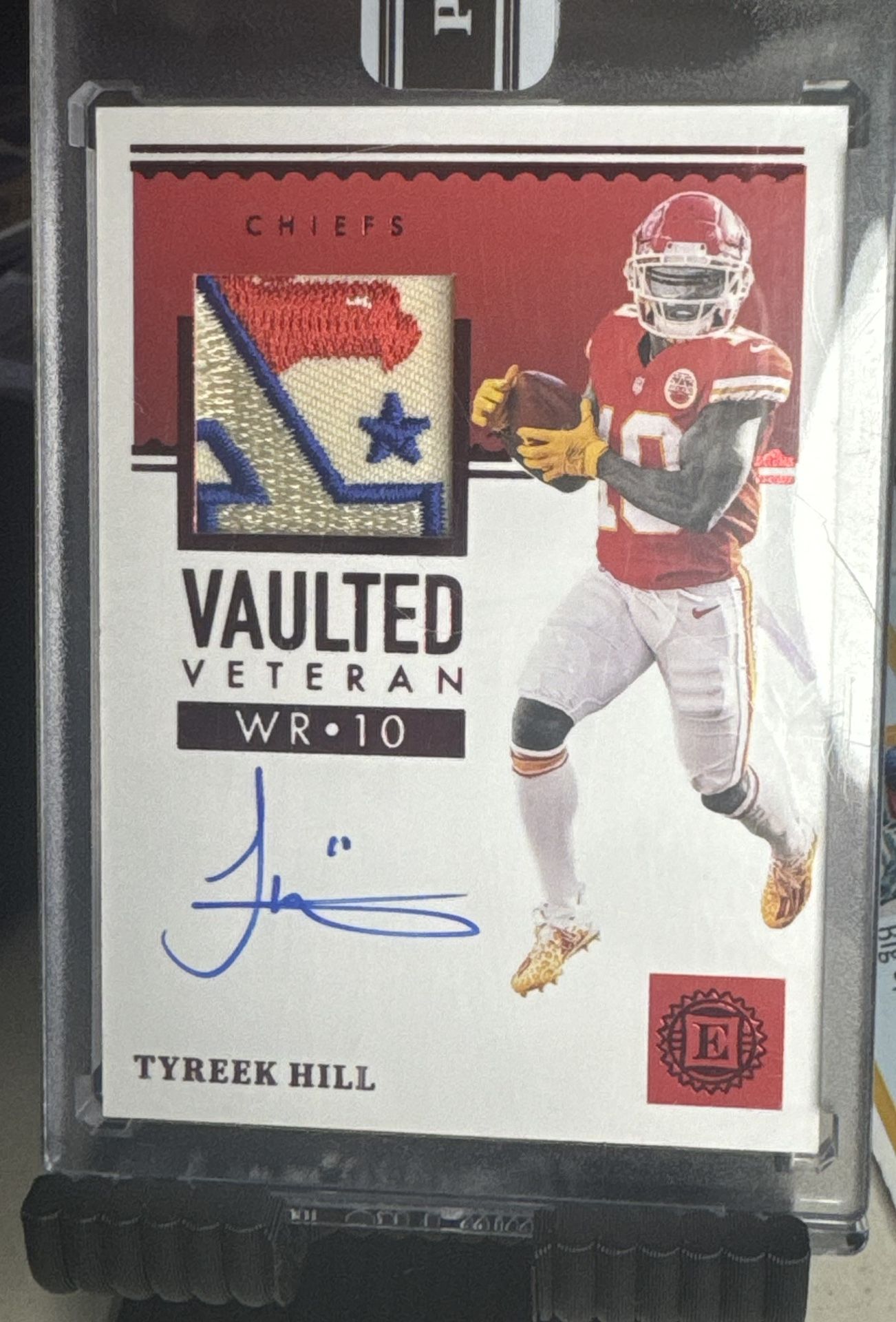Tyreek hill 1/1 Auro Log Patch