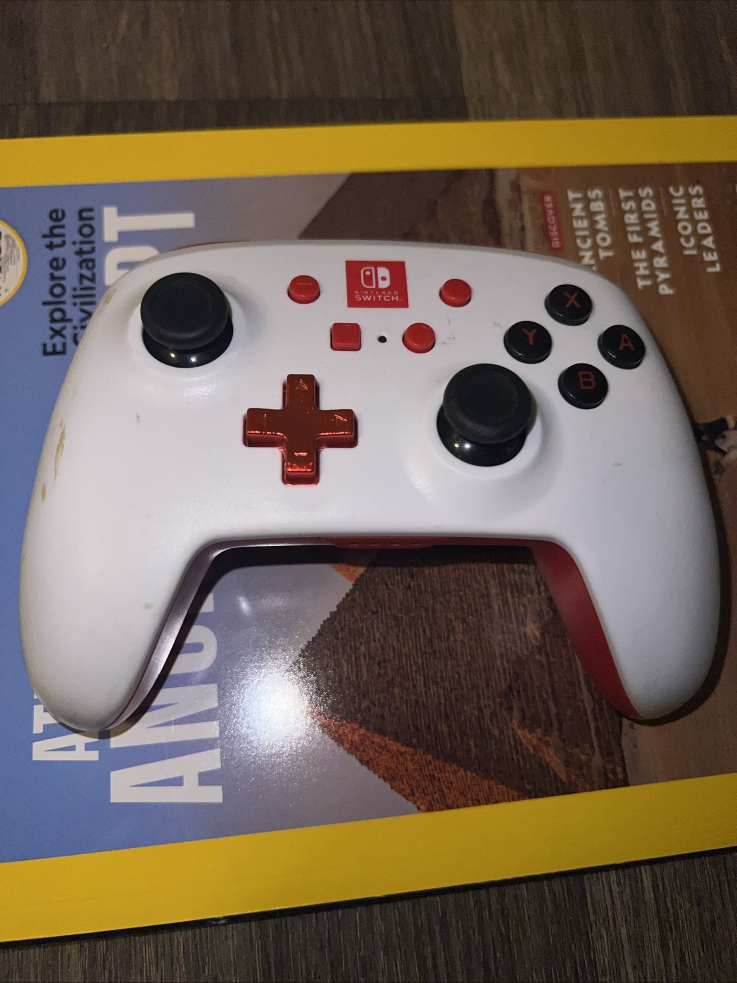 Two Nintendo Switch Controllers