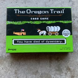 Oregon Trail Card Game - New In Box