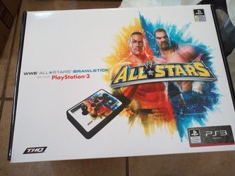 PS3 +PS4 (full Sanwa modded) WWE All Stars Fightstick