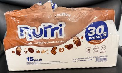 Nurri Coffee Ultra-Filtered Milk Shake 15-Pack
