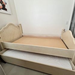 Twin Bed Frame With Trundle