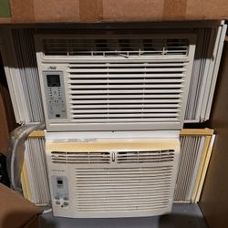 Arctic King 12,000 BTU window air conditioner And Frigidaire 5000 BTU window air conditioner
