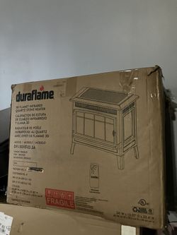 Duraflame 3D Bronze Infrared Electric Fireplace Stove with Remote Control - DFI-5010-02