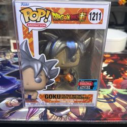 Funko Pop Goku Ultra Instinct With Kamehameha