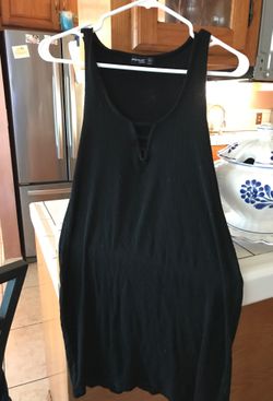 Size large black dress