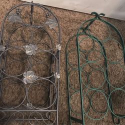 Two Metal Wine Rack $15 For Both 