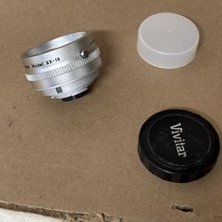 (2) Vivitar Auto 2x Custom Tele-Converter Model 2x-18 Lens