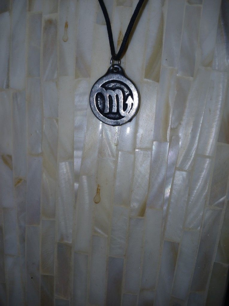 Scorpio Zodiac Pendant Necklace