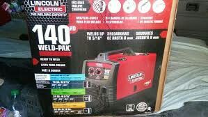 New in Sealed Box Lincoln Electric 140 HD Weld Pak Welder