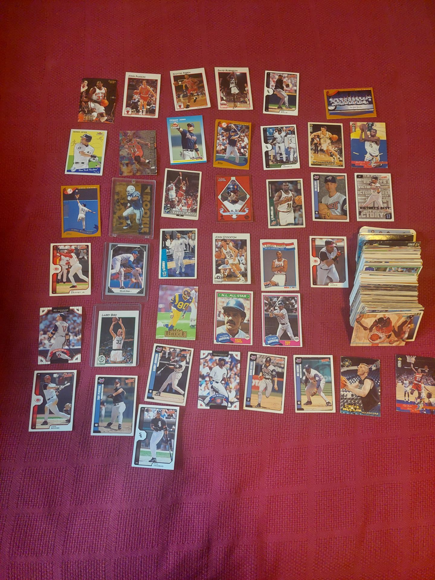 Sports Cards 90s, 00s MLB NFL NBA