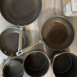 Heavy Weight Non-Stick Pots And Pans Set