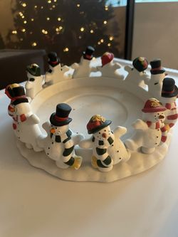 Party Lite Xmas Candle Holder