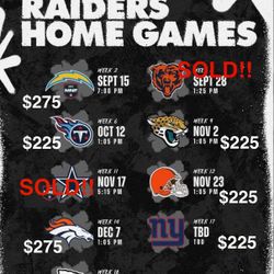 Raider Home Games