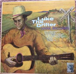 Hank Williams “Luke The Drifter” Vinyl Album $12
