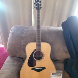 First act, Acoustic guitar, perfect new condition with case.
