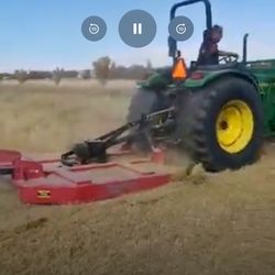 Mahindra 3 point hitch tractor mower 