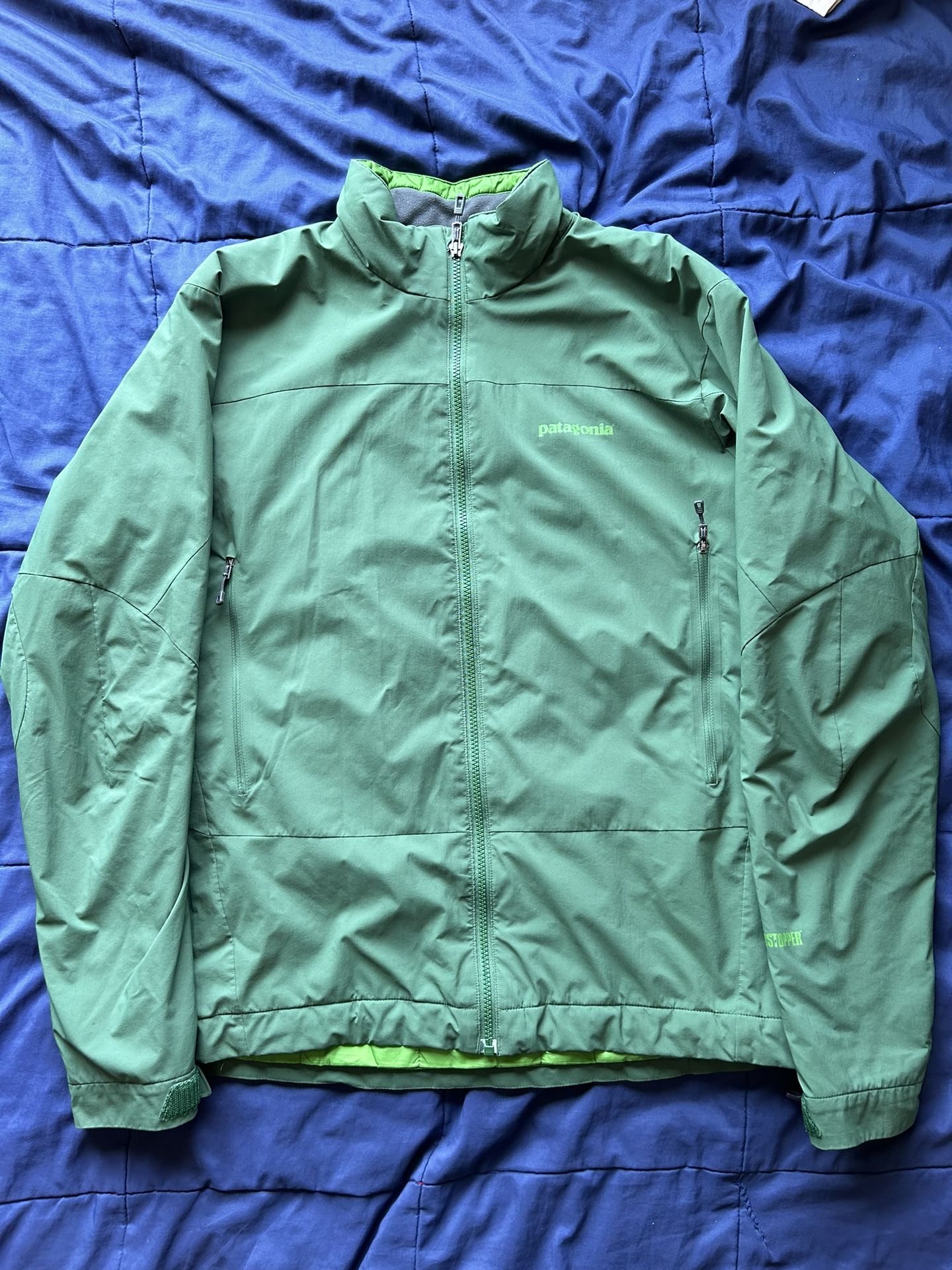 Patagonia Solar Wind Insulated Windbreaker Size Large
