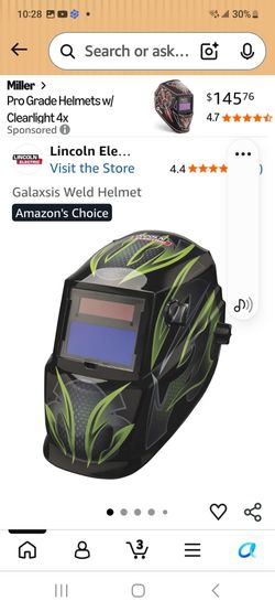 Lincon welding helmet