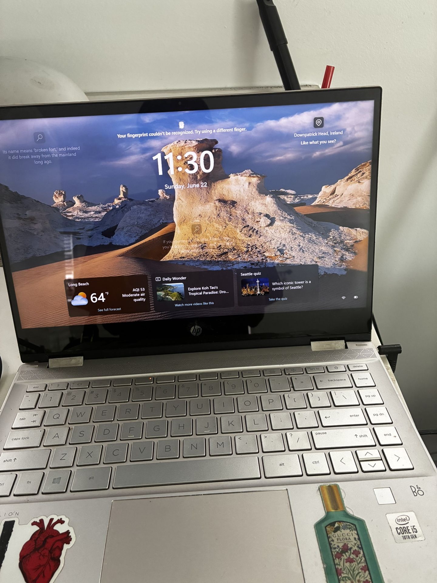 Hp Pavilion Touchscreen HD Laptop