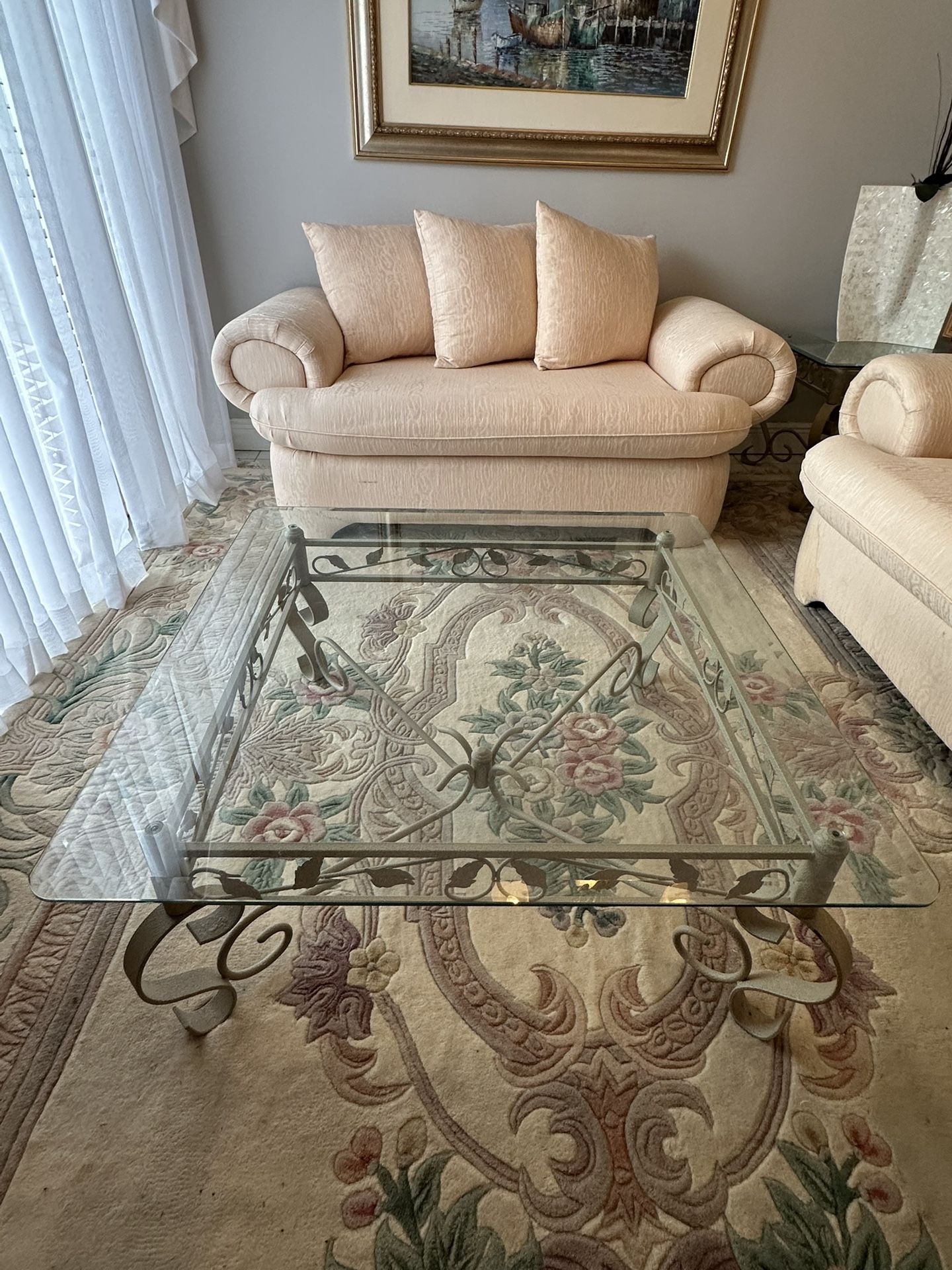 Glass table