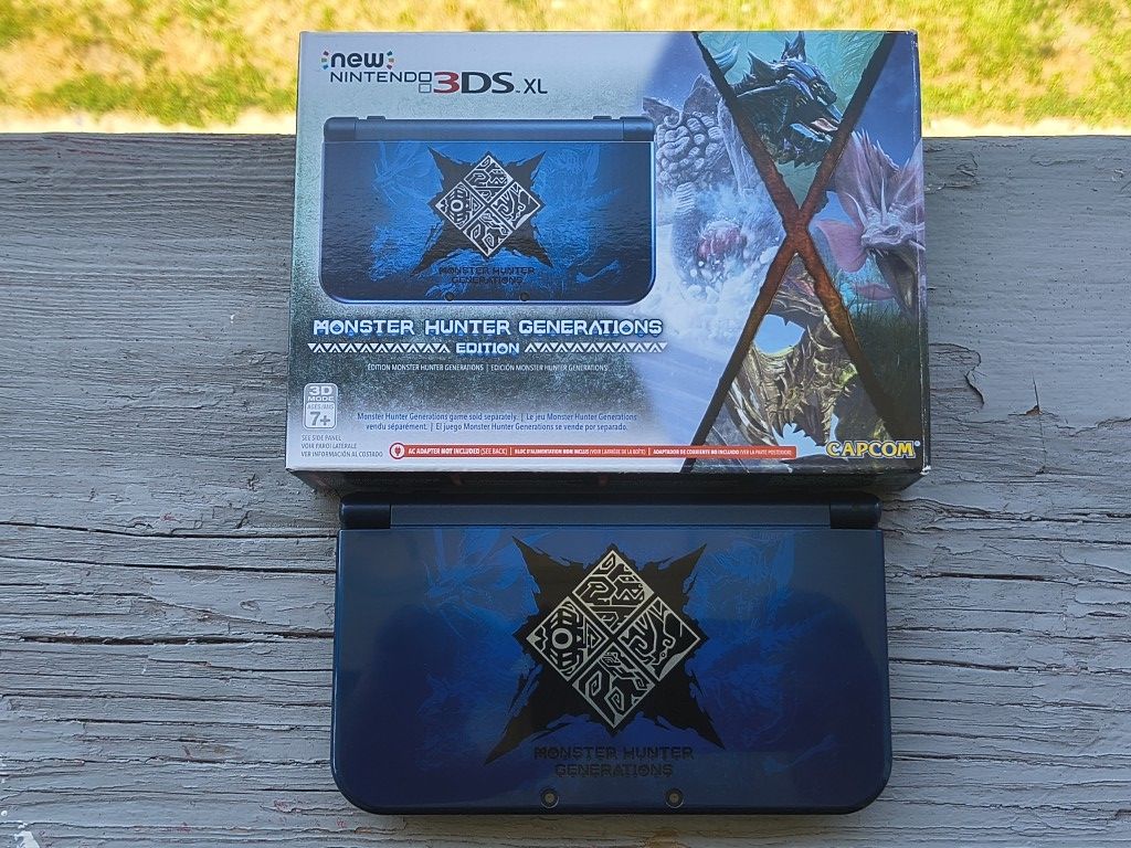 New Nintendo 3DS XL Monster Hunter Generations CIB