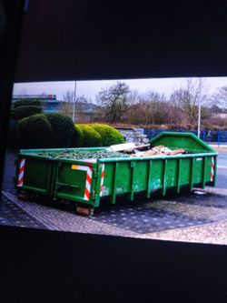 Heavy Duty Waste Storage Box Cleanout Disposal Container - 15 yard