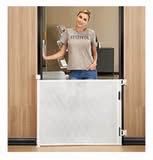 Retractable Baby Gate for Stairs – 33” Height, Expands up to 55” Width