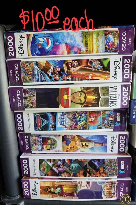 DISNEY PUZZLES 2000 PIECES