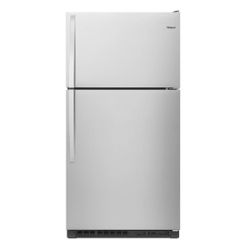 Whirlpool 33 Inch Wide Top Freezer Refrigerator 