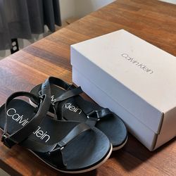 Calvin Klein, Leather Sandal