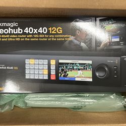 40 X 40 12G SDI Blackmagic Design Video Hub