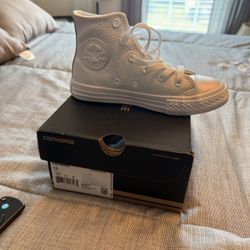 Leather Converse 