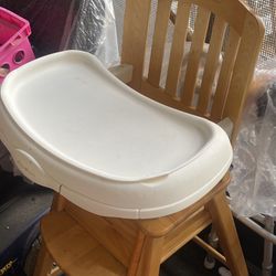 Eddie Bauer Wooden High Chair 