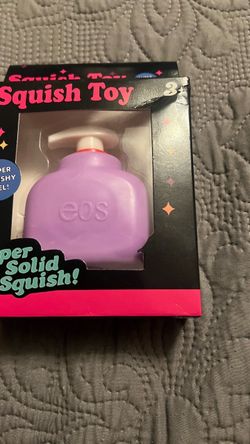 EOS Squish Toy Purple Soap Dispenser