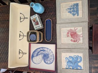 Nautical Bathroom decor set